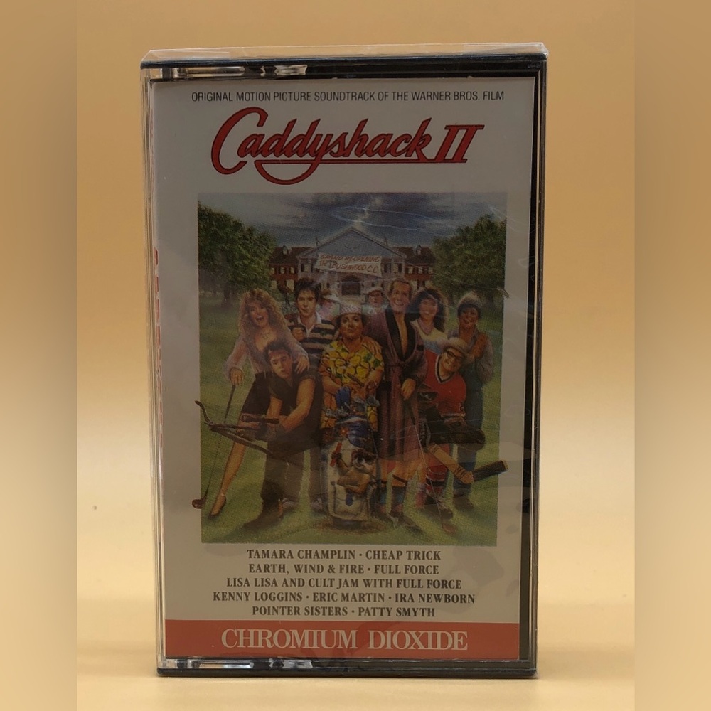 Caddyshack II Soundtrack Cassette Tape (1988) - Sealed